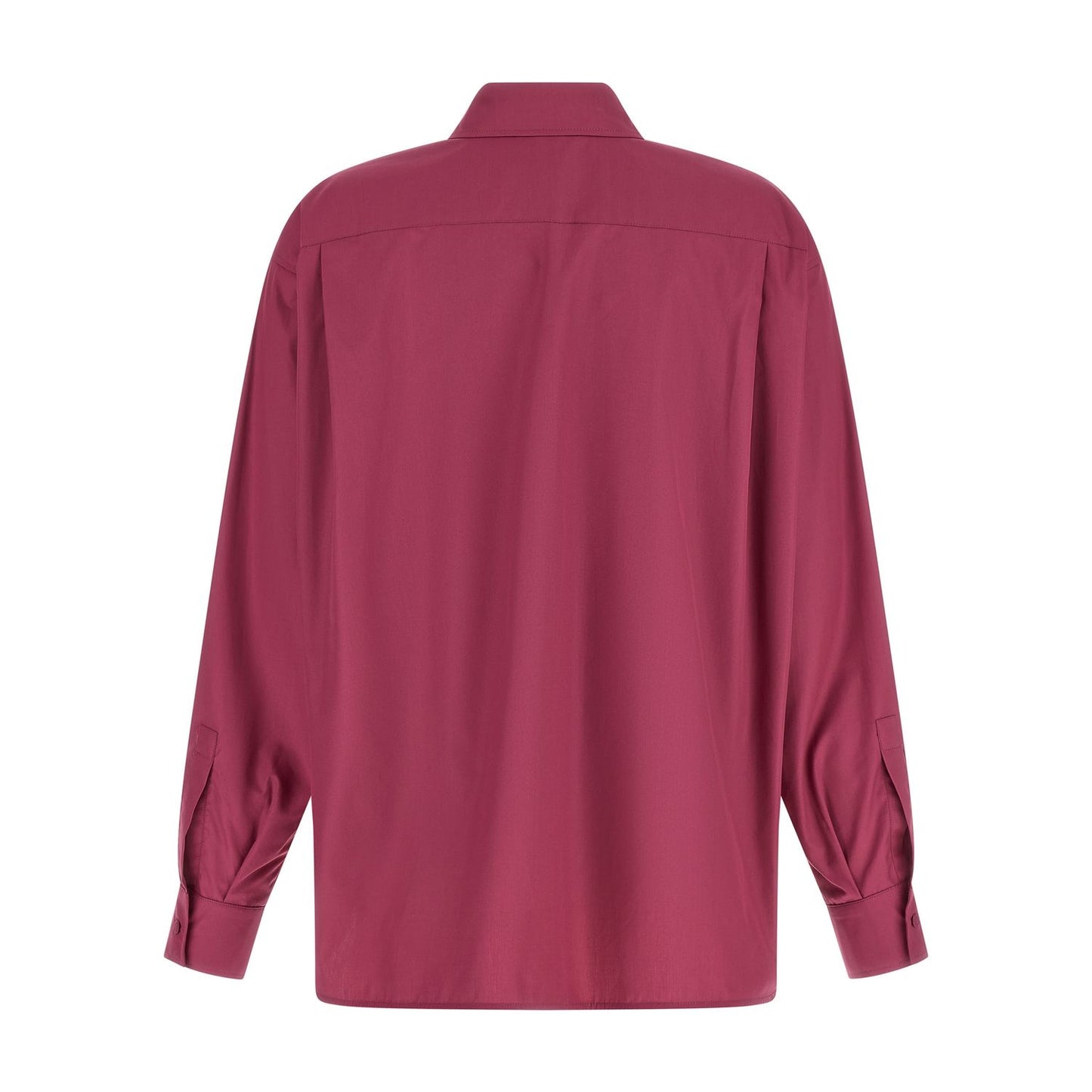 Max Mara Fuchsia Cotton Blouse