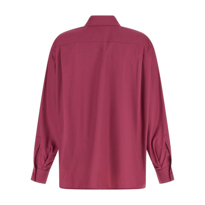 Max Mara Fuchsia Cotton Blouse
