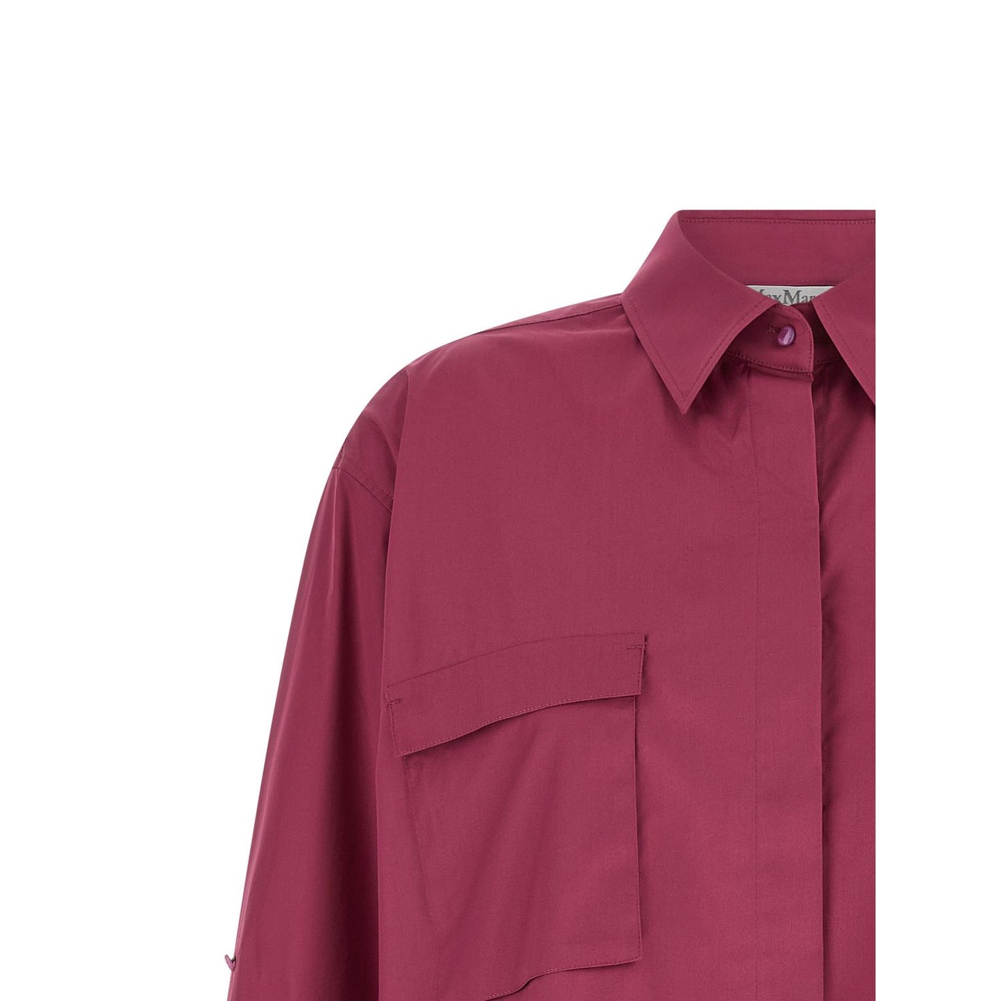 Max Mara Fuchsia Cotton Blouse