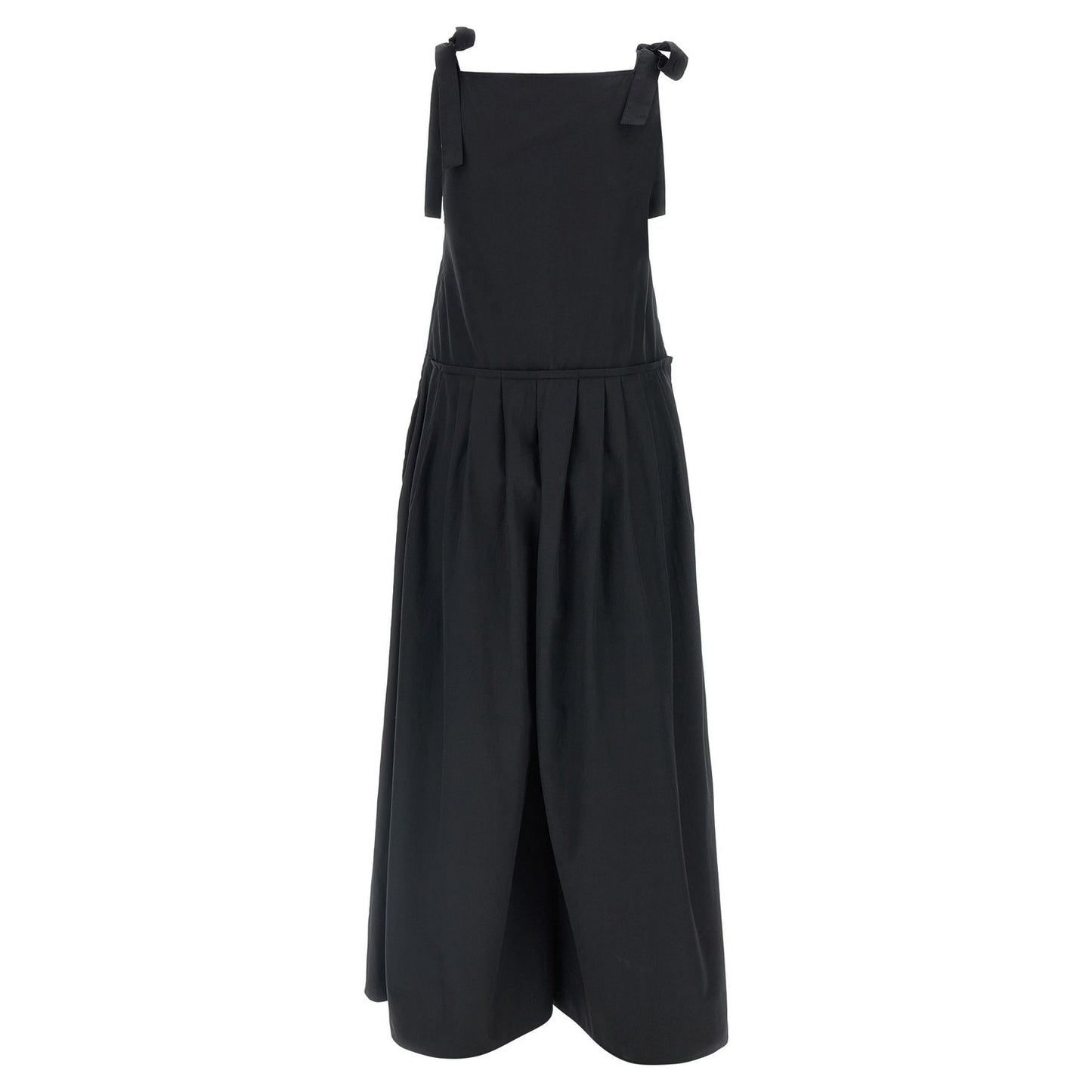 Max Mara Black Cotton Jumpsuit