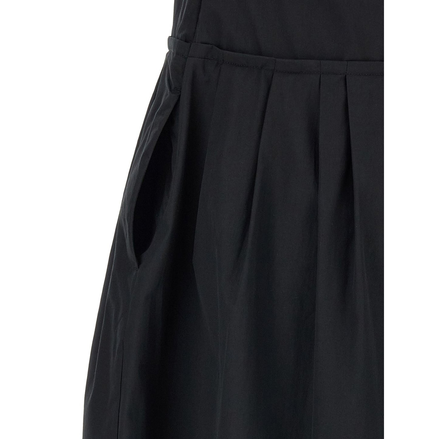Max Mara Black Cotton Jumpsuit