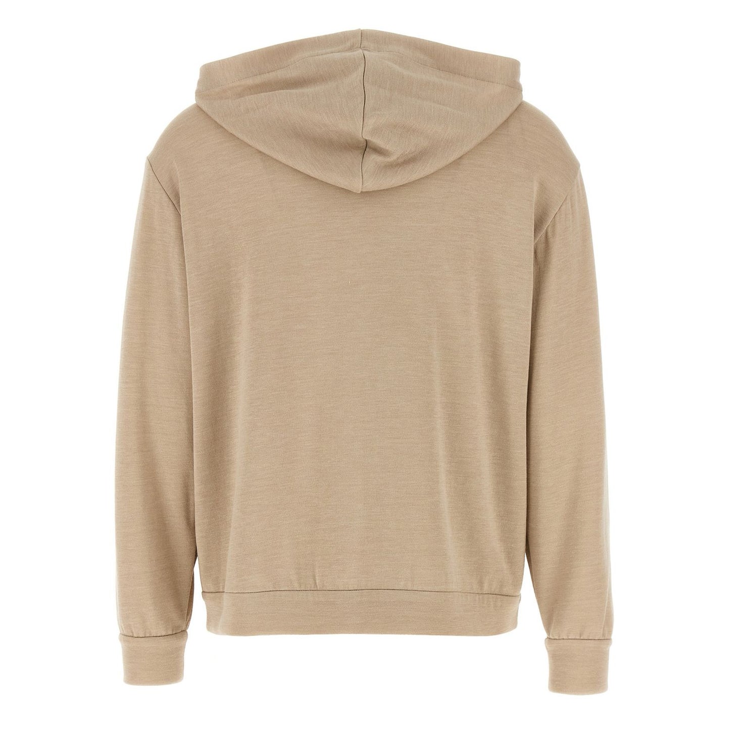 Brunello Cucinelli Beige Cotton Hoodie