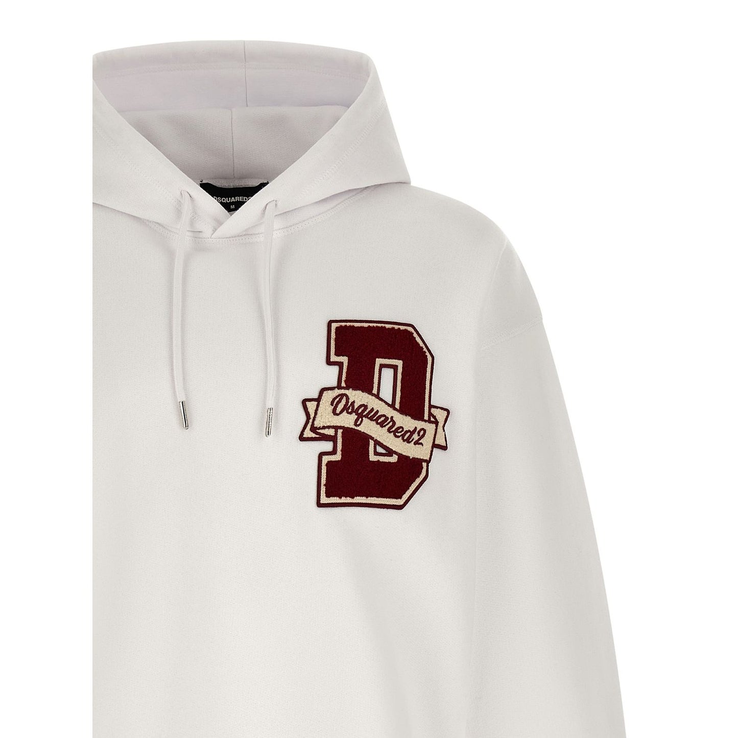 Dsquared² White Cotton Sweatshirt