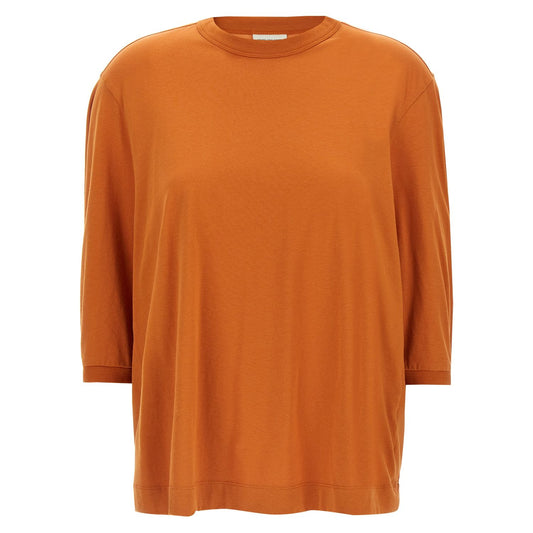 Dries Van Noten Orange Cotton T-Shirt