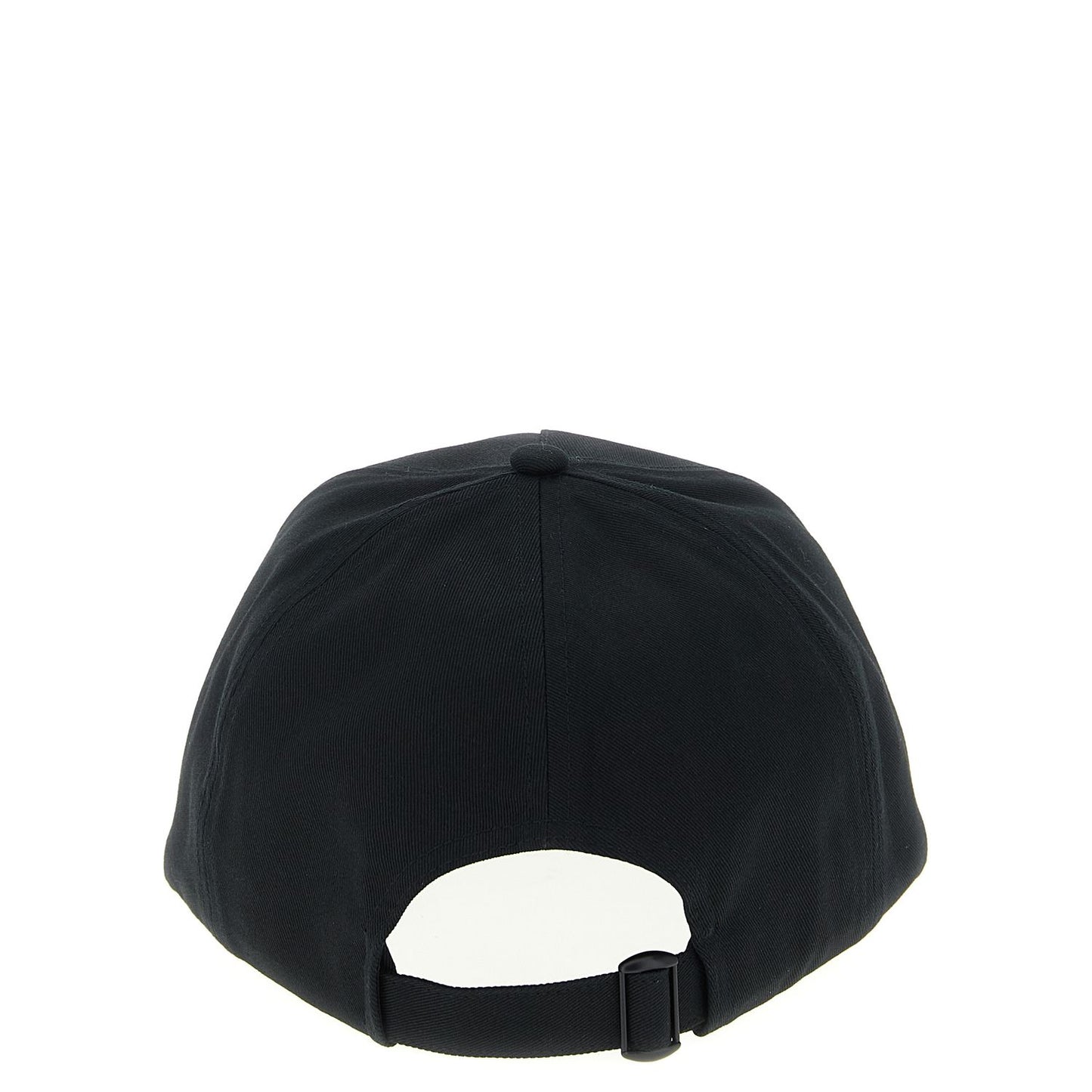 Moncler Black Cotton Cap (Baseball Hat)