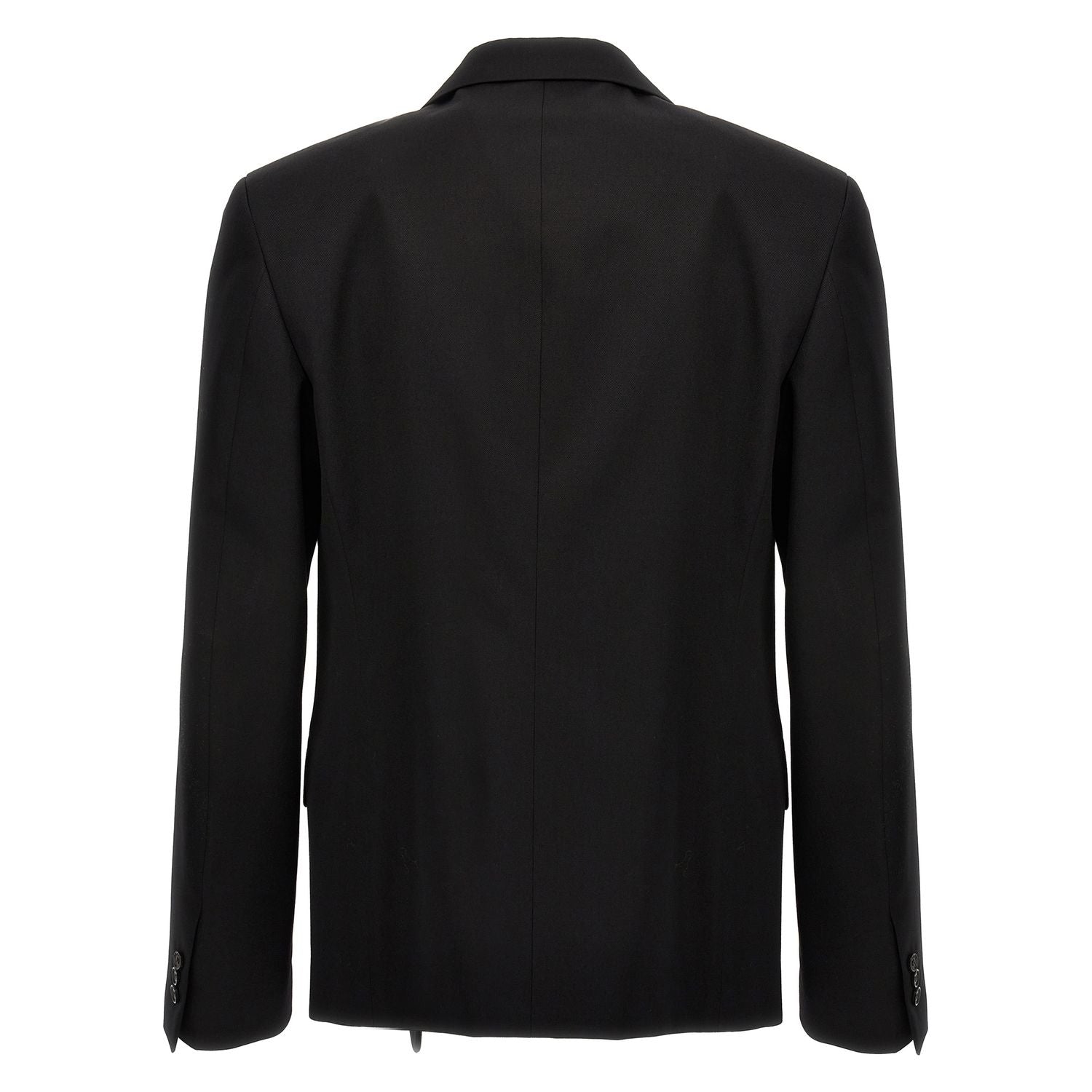 Off-White Black Wool Blazer