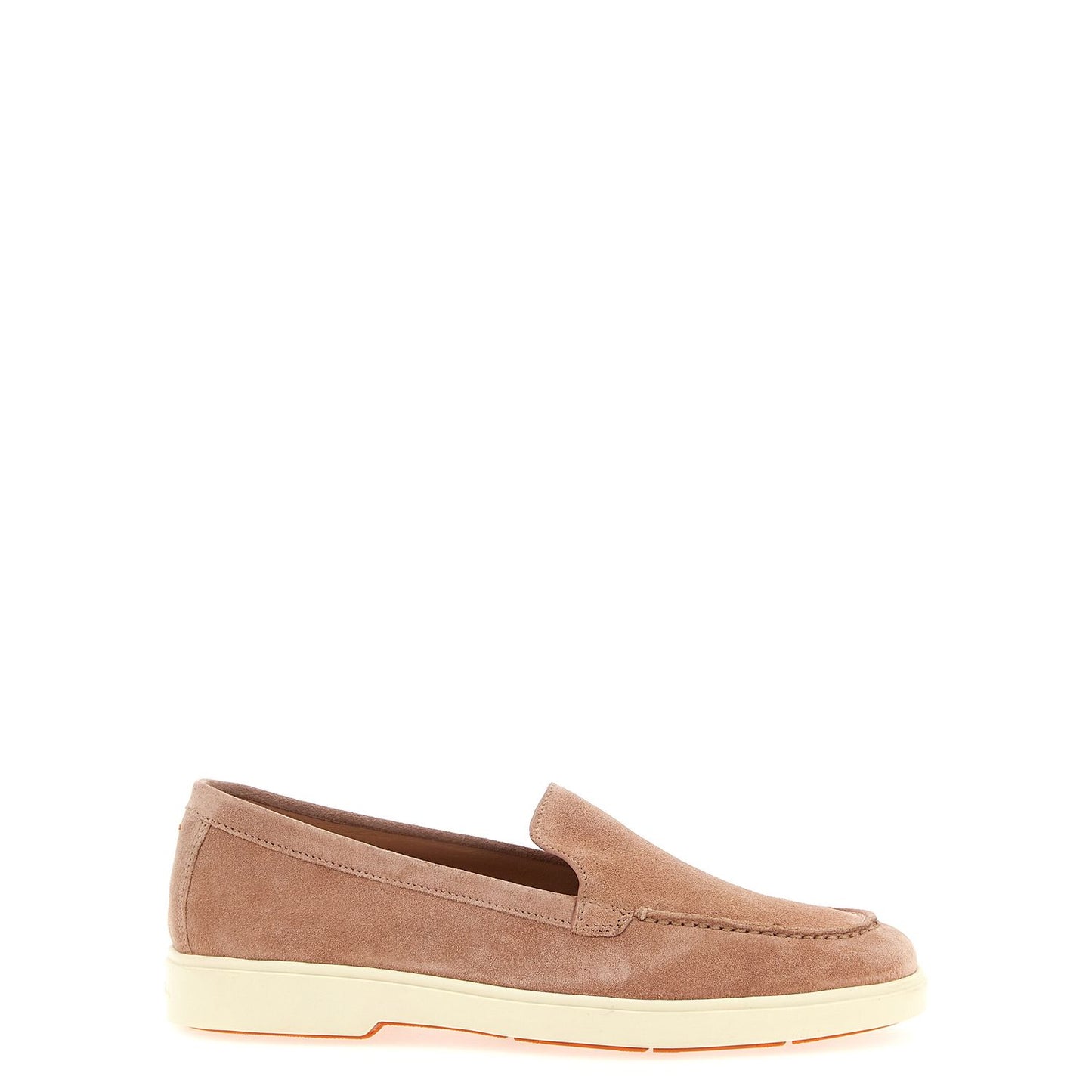 Santoni Multicolor Calfskin Slip-On Loafers