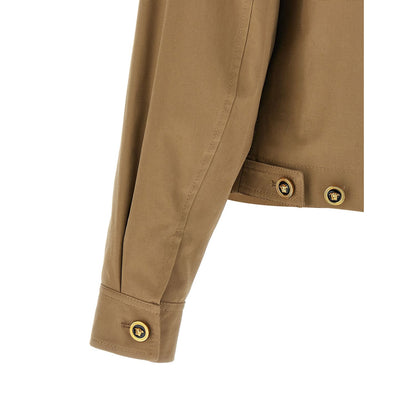 Versace Beige Cotton Jacket