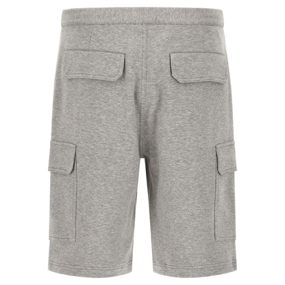 Brunello Cucinelli Gray Cotton Bermuda Shorts