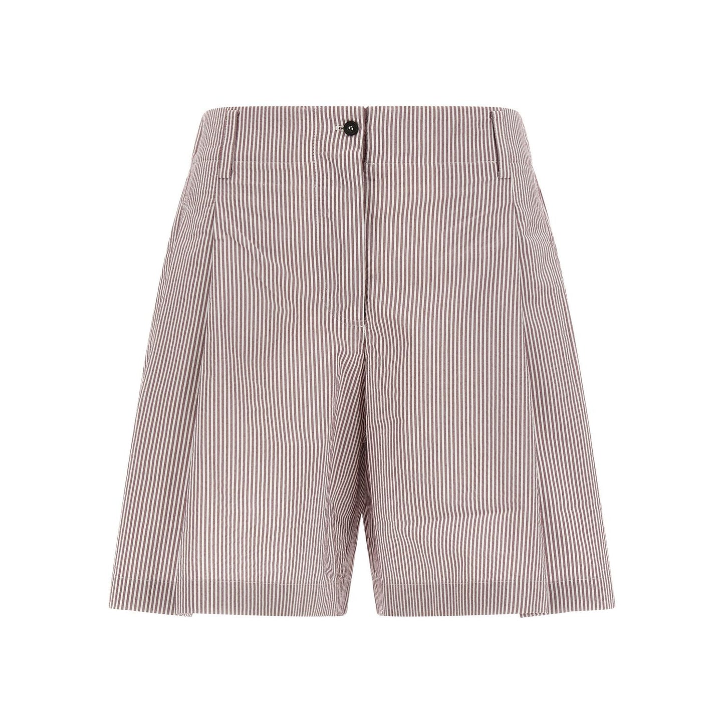 Brunello Cucinelli Multicolor Cotton Bermuda Shorts