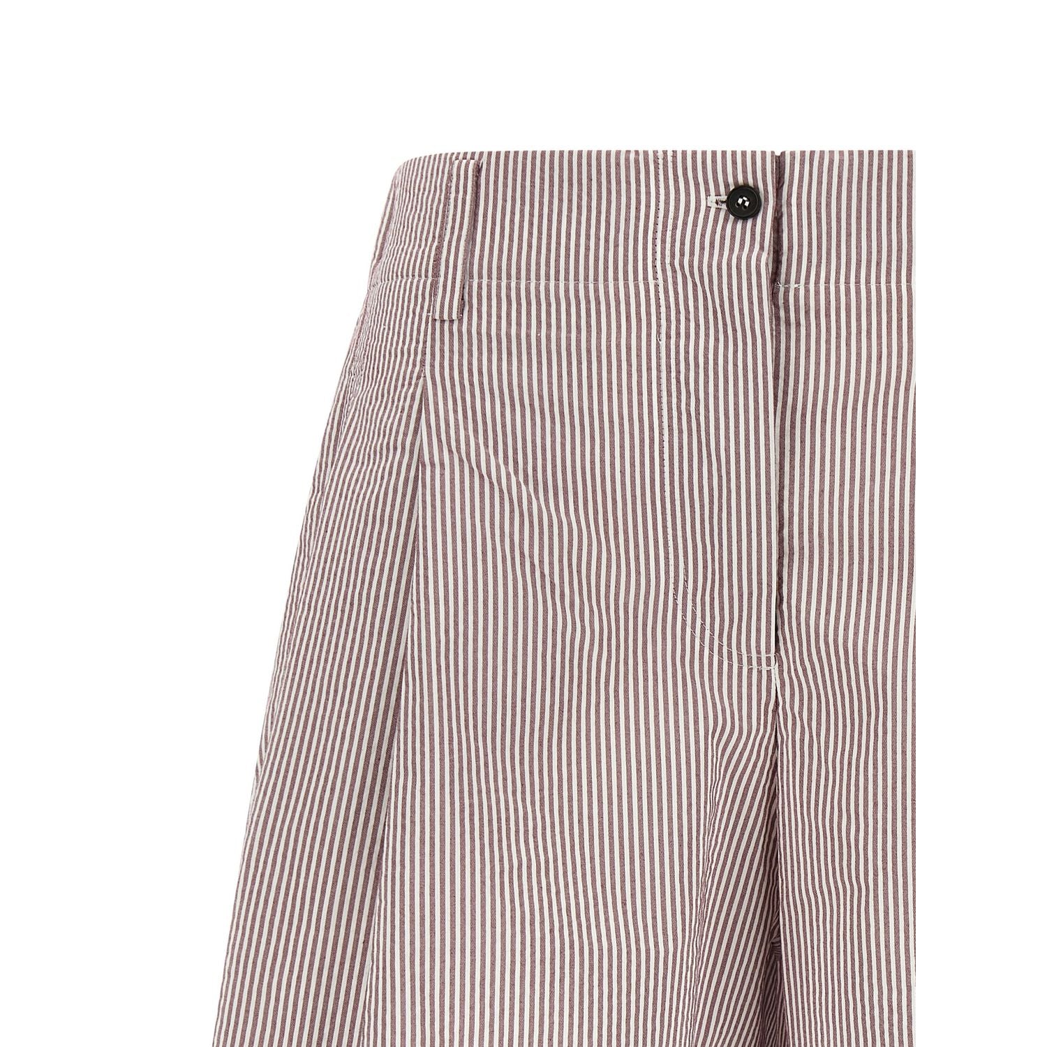 Brunello Cucinelli Multicolor Cotton Bermuda Shorts