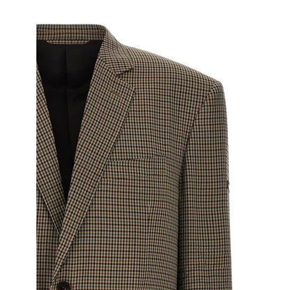 Balenciaga Brown Lyocell Blazer