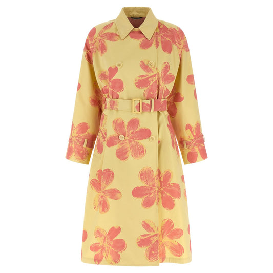 Max Mara Bicolor Cotton Coat