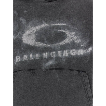 Balenciaga Bicolor Cotton Sweatshirt