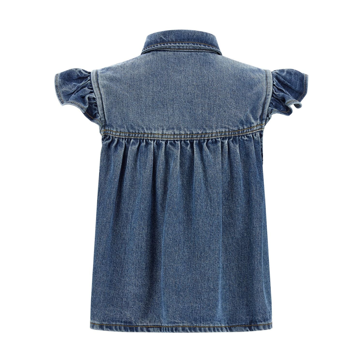 Ganni Blue Denim Shirt