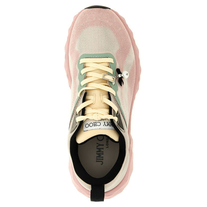 Jimmy Choo Multicolor Tencel Athletic Sneakers
