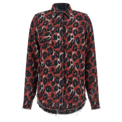 R13 Multicolor Cotton Blouse