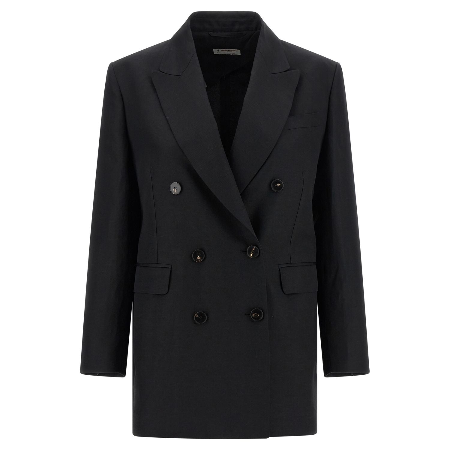 Alberto Biani Black Viscose Blazer