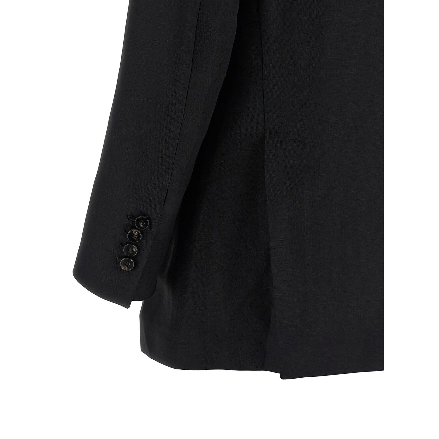 Alberto Biani Black Viscose Blazer
