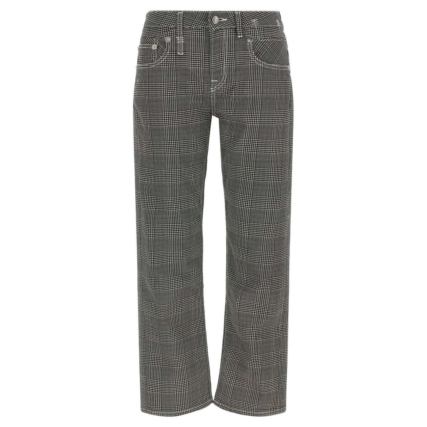 R13 Bicolor Cotton Casual Pants