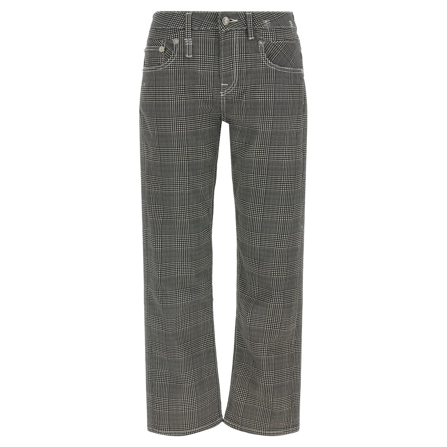 R13 Bicolor Cotton Casual Pants