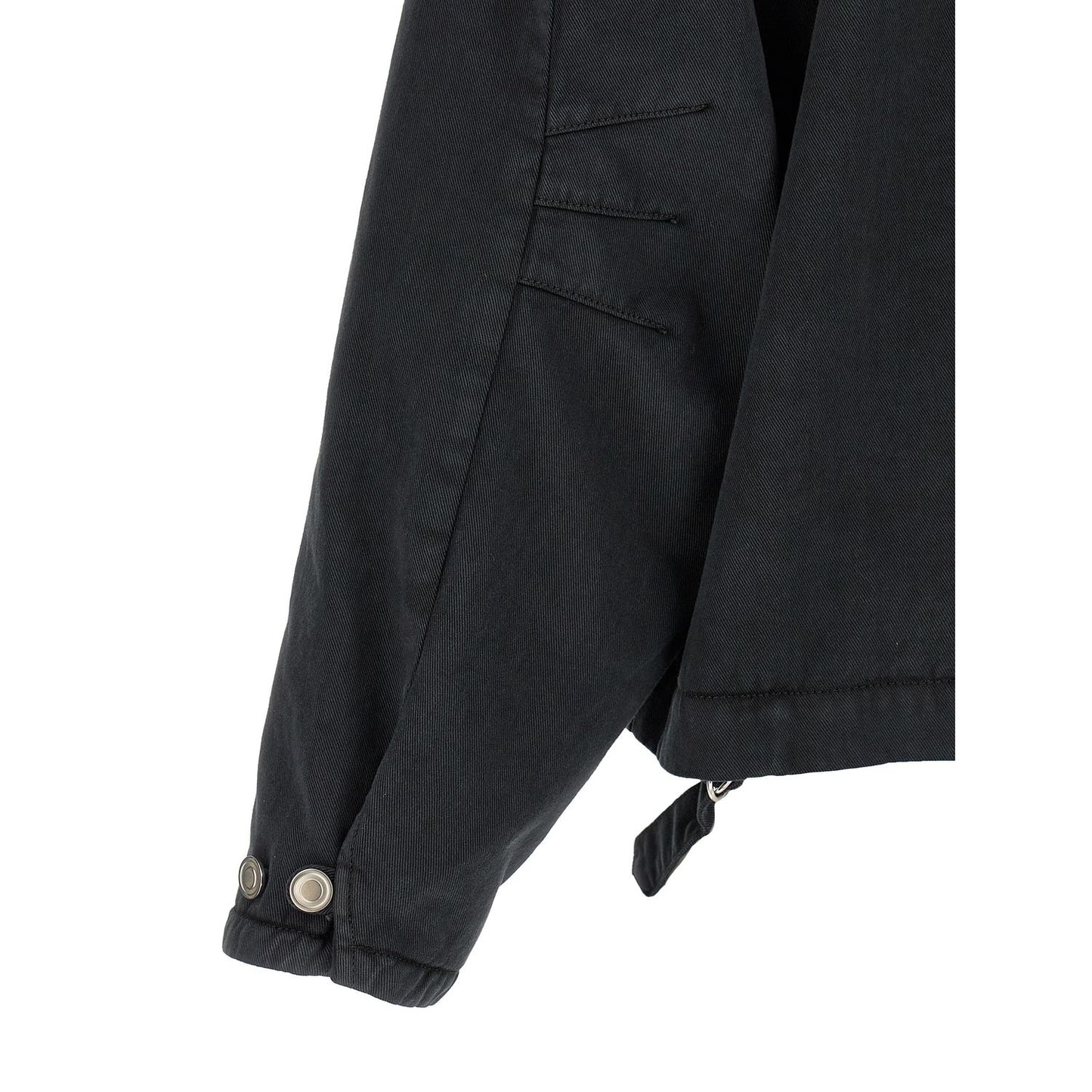 Namacheko Black Cotton Shell Jacket