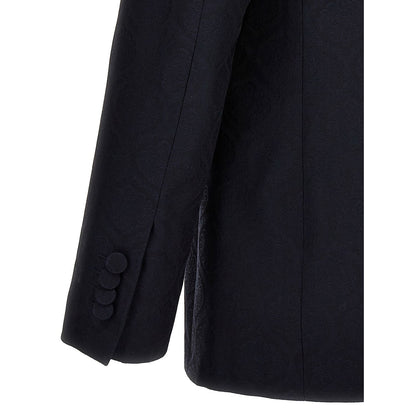 Etro Blue Cotton Blazer