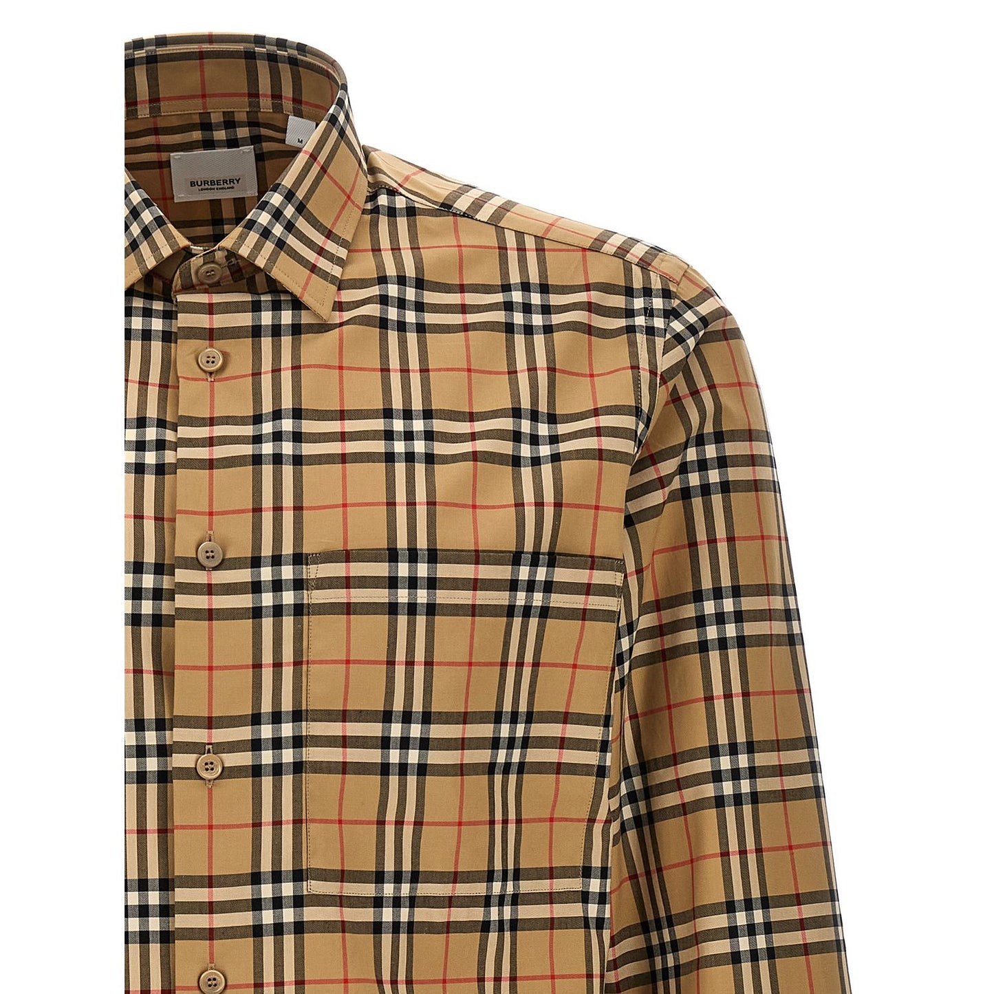 Burberry Beige Cotton Blouse