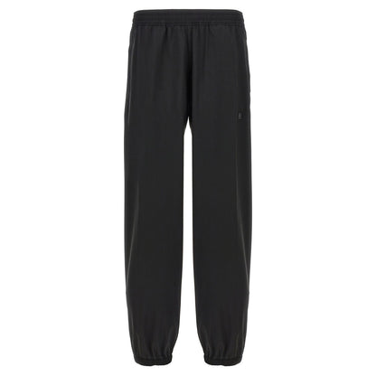 Givenchy Black Virgin Wool Casual Pants