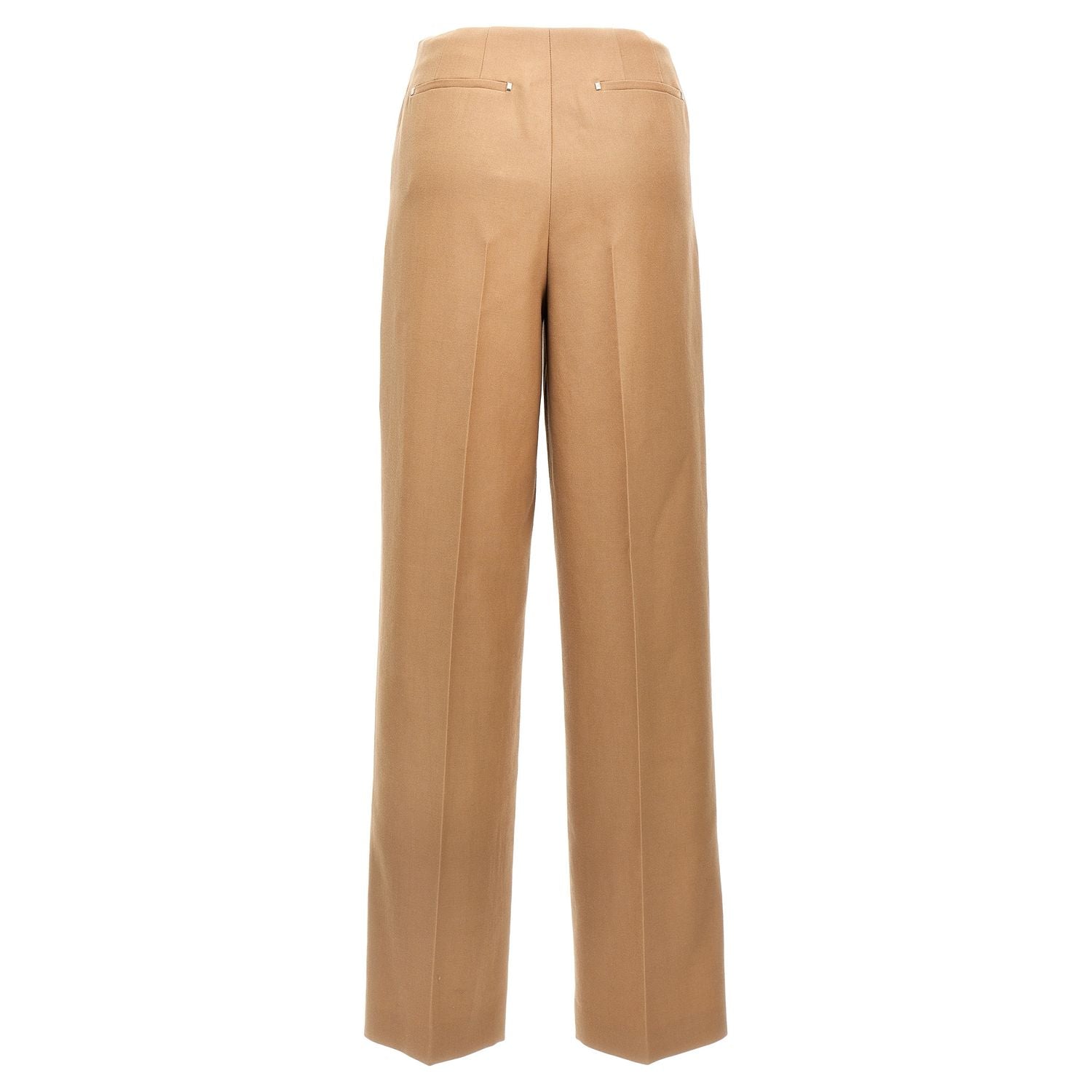 Fendi Beige Wool Dress Pants