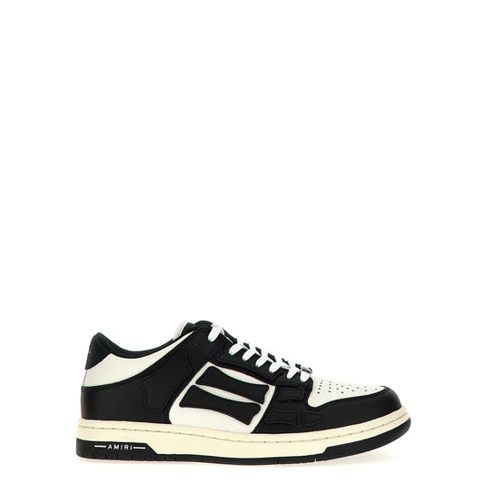 Amiri Bicolor Cowhide Low Top Sneakers