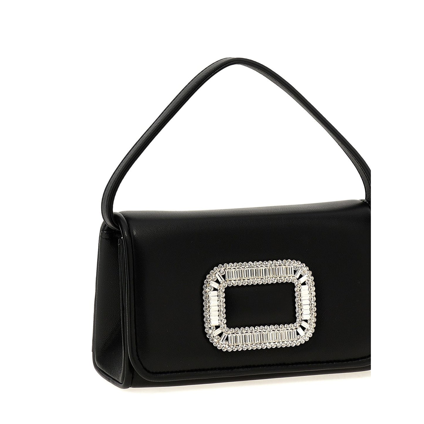 Roger Vivier Black Lamb Leather Handbag