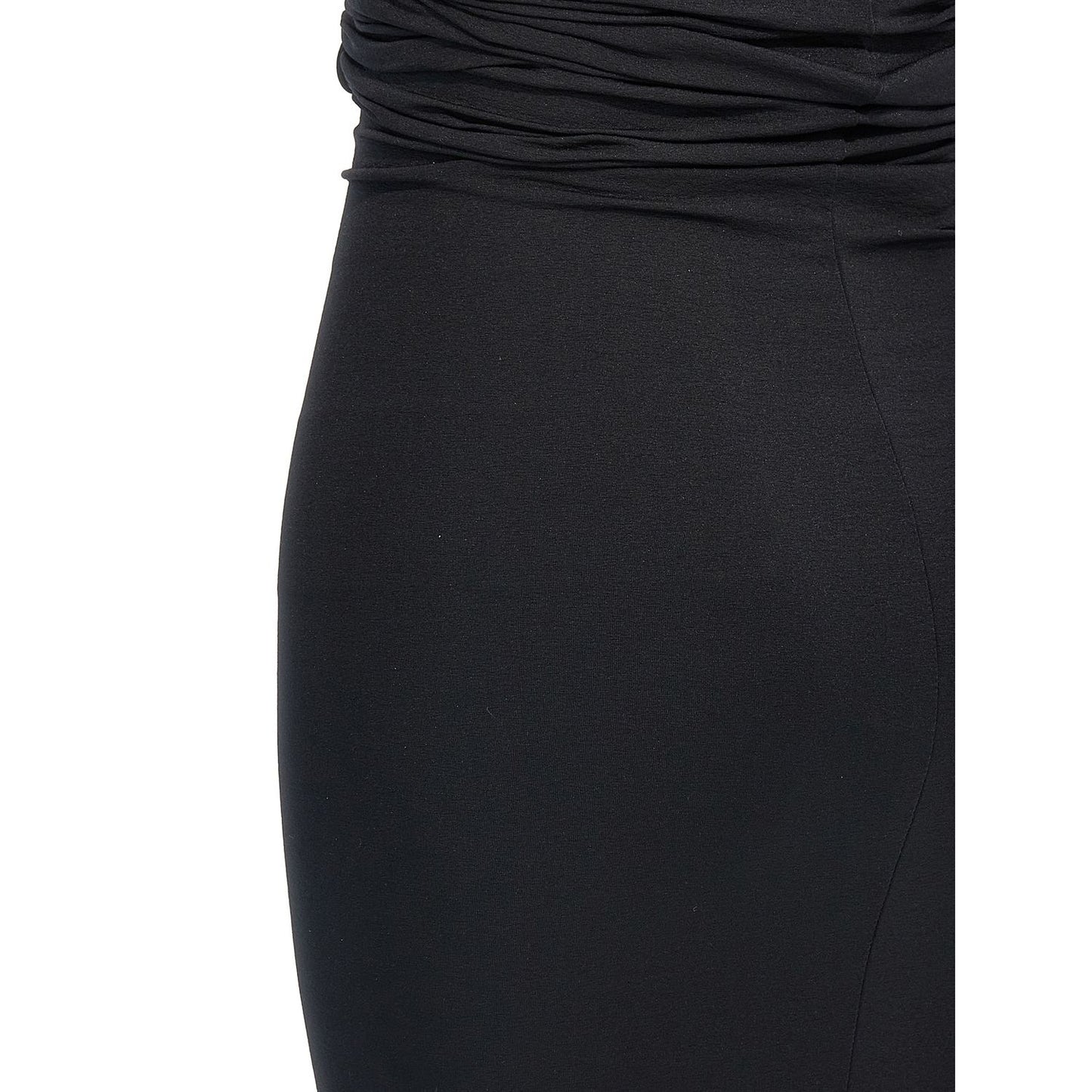 Rick Owens Black Nylon Short Dress