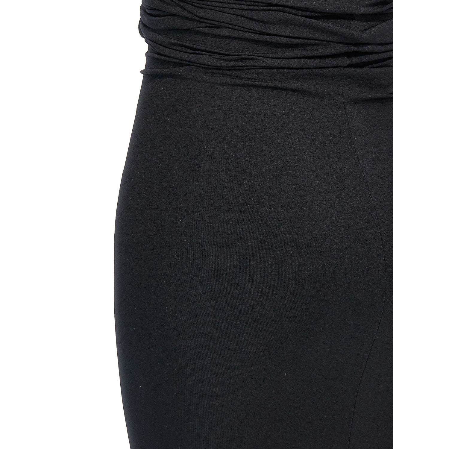 Rick Owens Black Nylon Short Dress