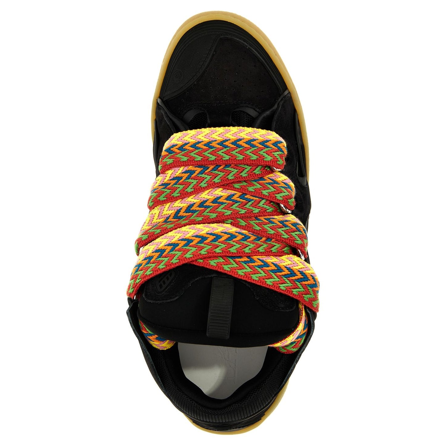 Lanvin Black Calfskin Chunky Sneakers