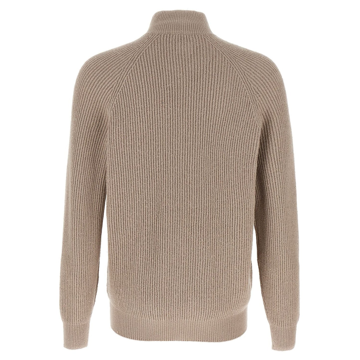 Brunello Cucinelli Beige Cotton Cardigan