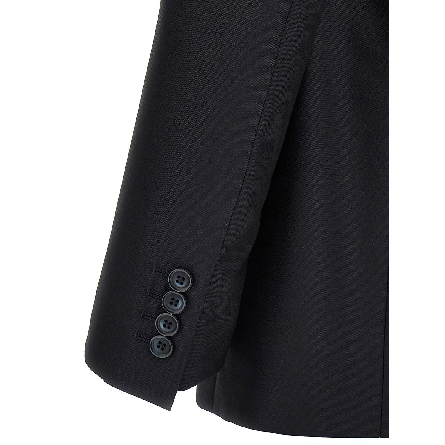 Dolce & Gabbana Blue Virgin Wool Two-Piece Suit