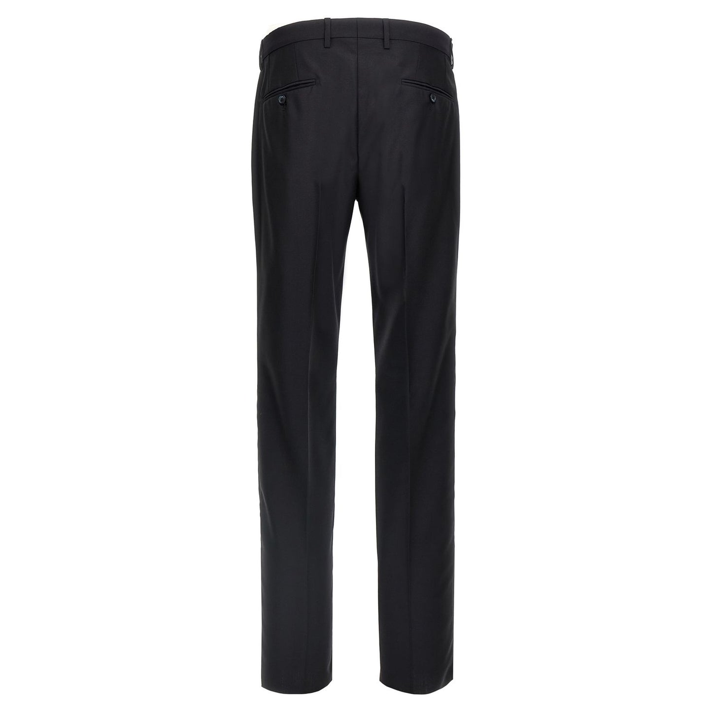 Dolce & Gabbana Blue Virgin Wool Two-Piece Suit
