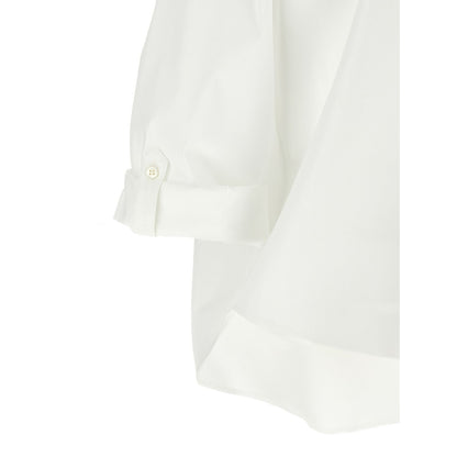 Brunello Cucinelli White Cotton Blouse