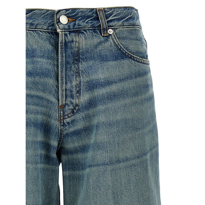 Haikure Blue Cotton Jeans Denim