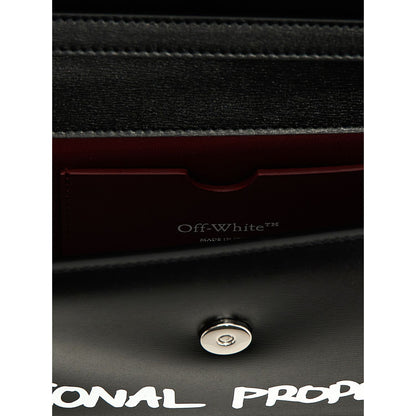 Off-White Bicolor Calfskin Shoulder Bag