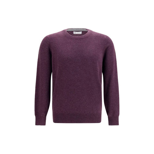 Brunello Cucinelli Purple Cashmere Sweater