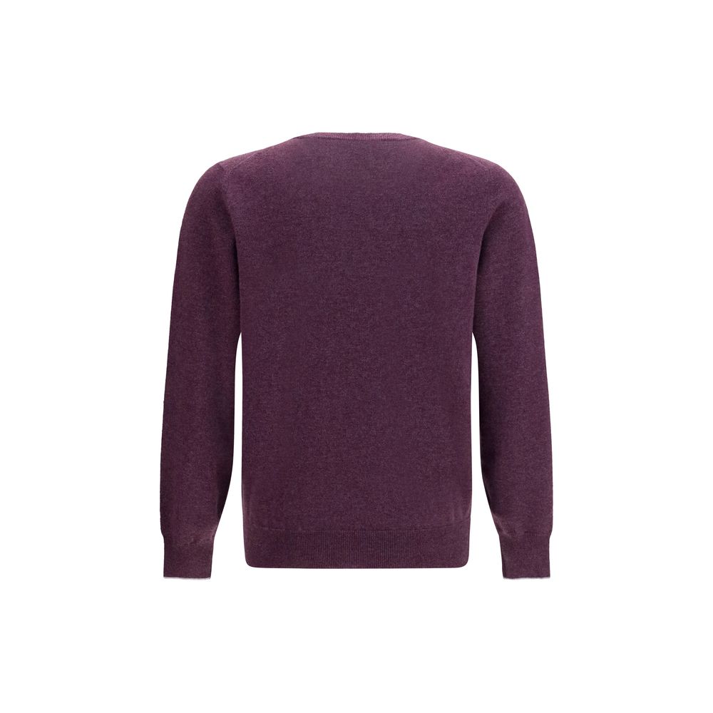 Brunello Cucinelli Purple Cashmere Sweater