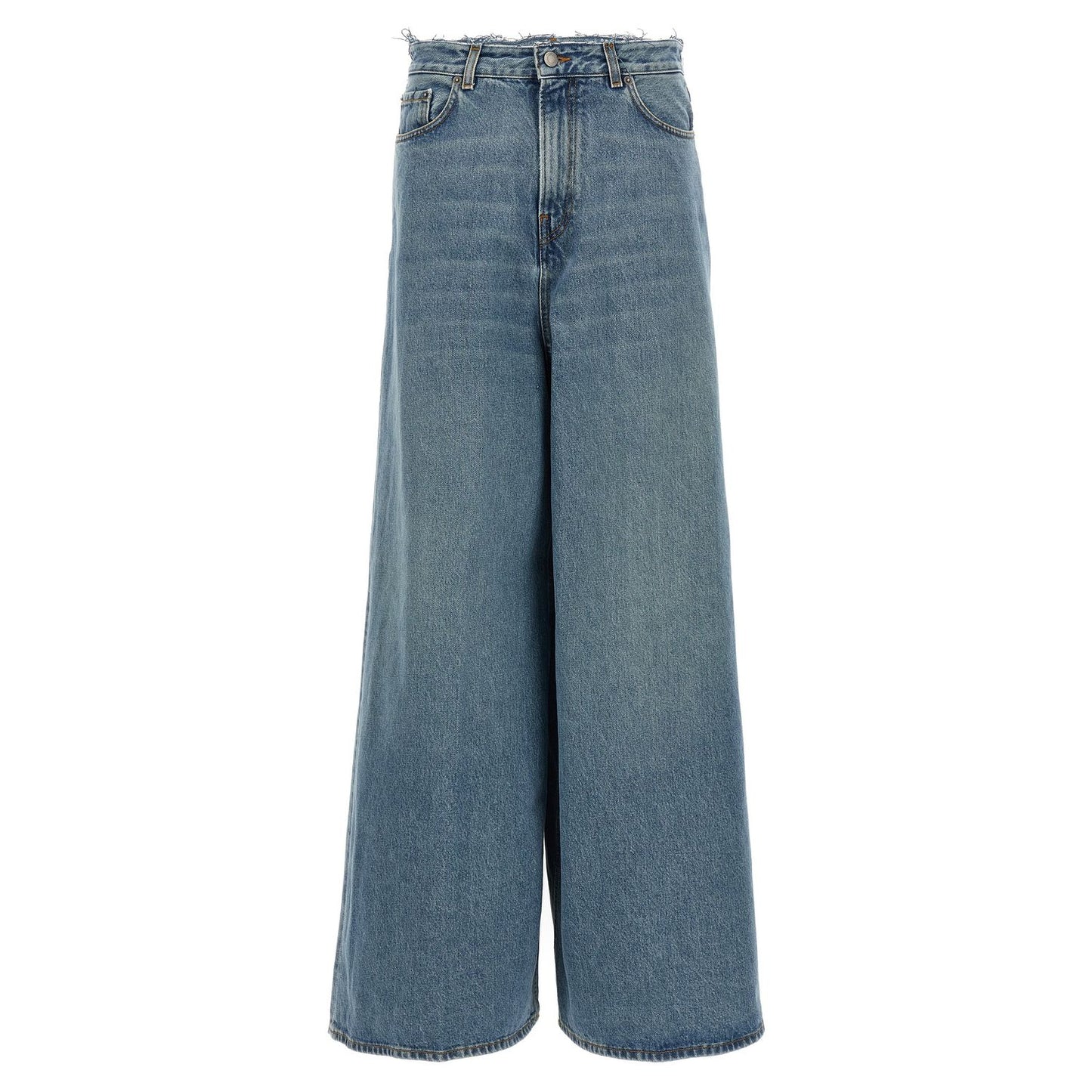 Haikure Blue Cotton Jeans Denim