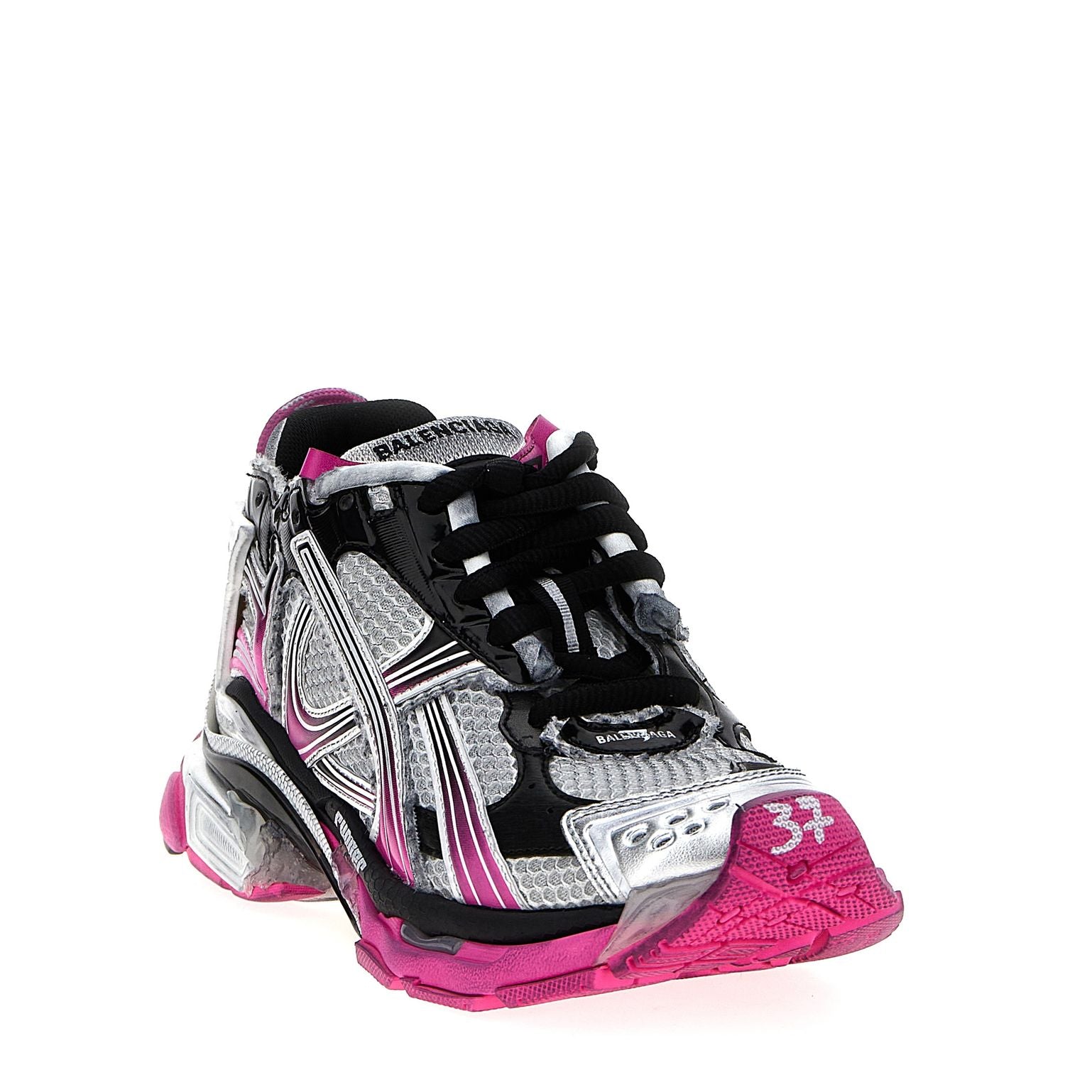 Balenciaga Multicolor Polyethylene Athletic Sneakers