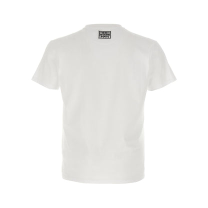 Fendi White Cotton T-Shirt