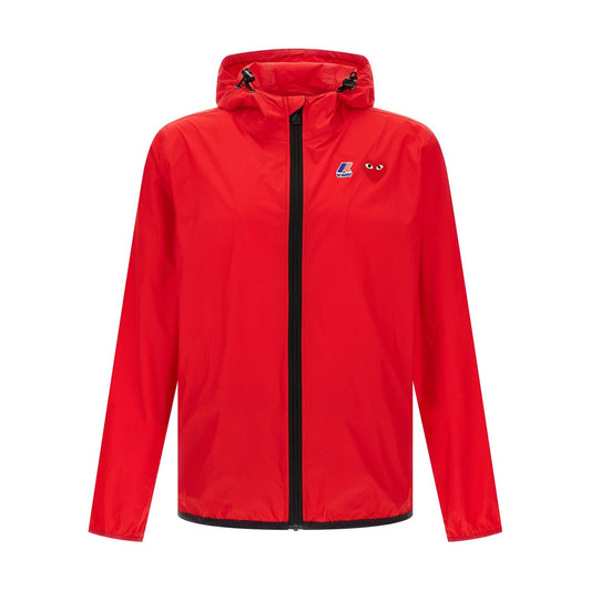 Comme Des Garçons Play Multicolor Nylon Shell Jacket