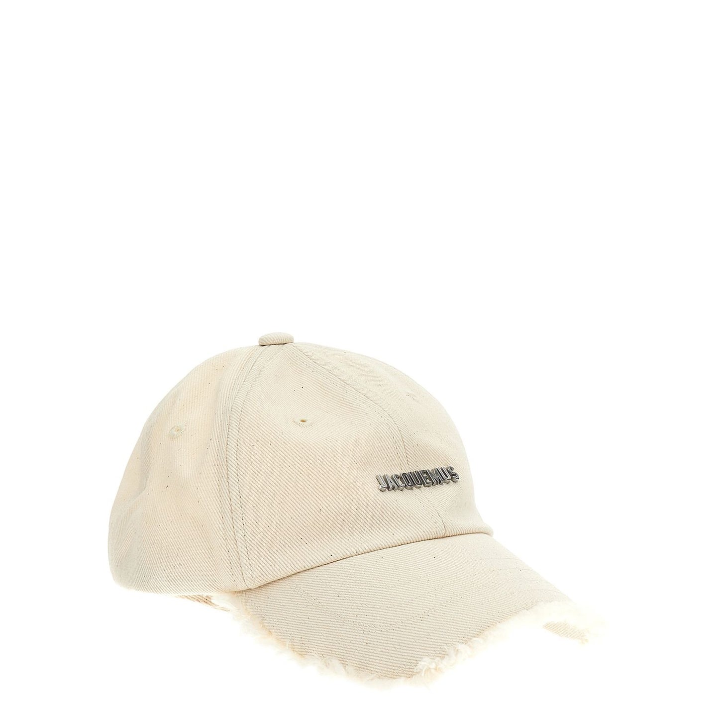Jacquemus White Cotton Cap (Baseball Hat)
