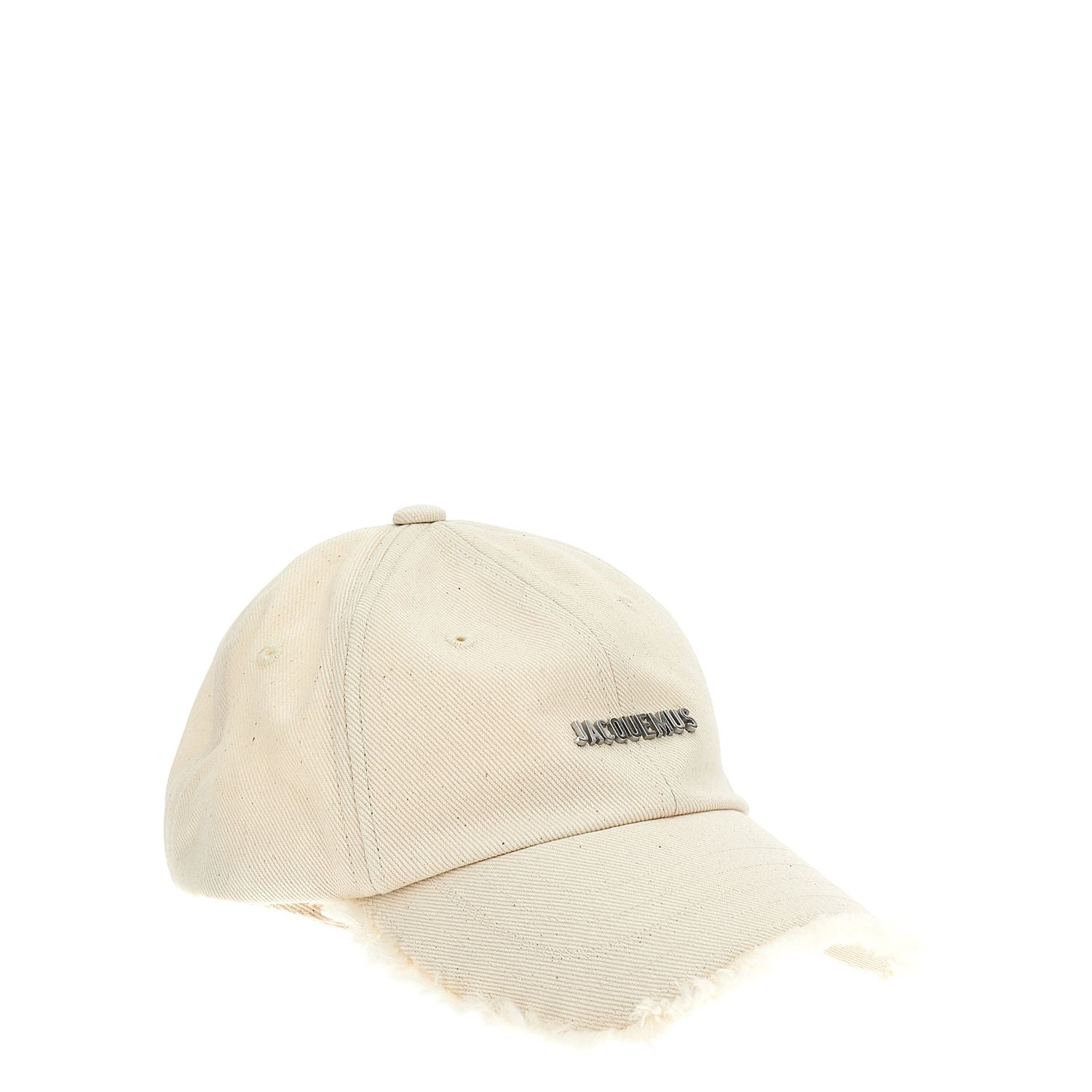Jacquemus White Cotton Cap (Baseball Hat)
