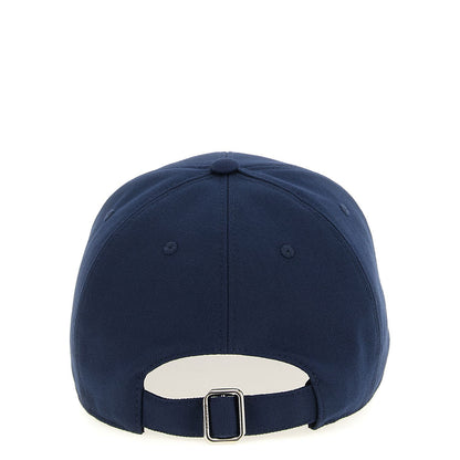Givenchy Blue Cotton Cap (Baseball Hat)